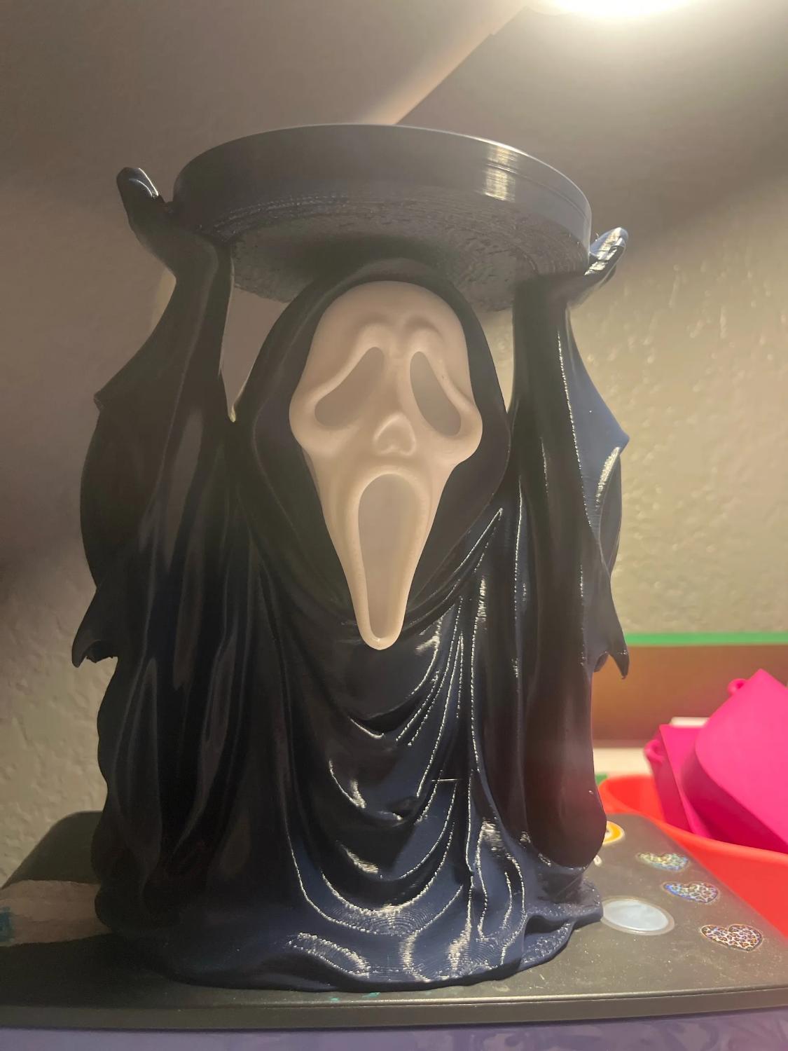 Ghostface close-up