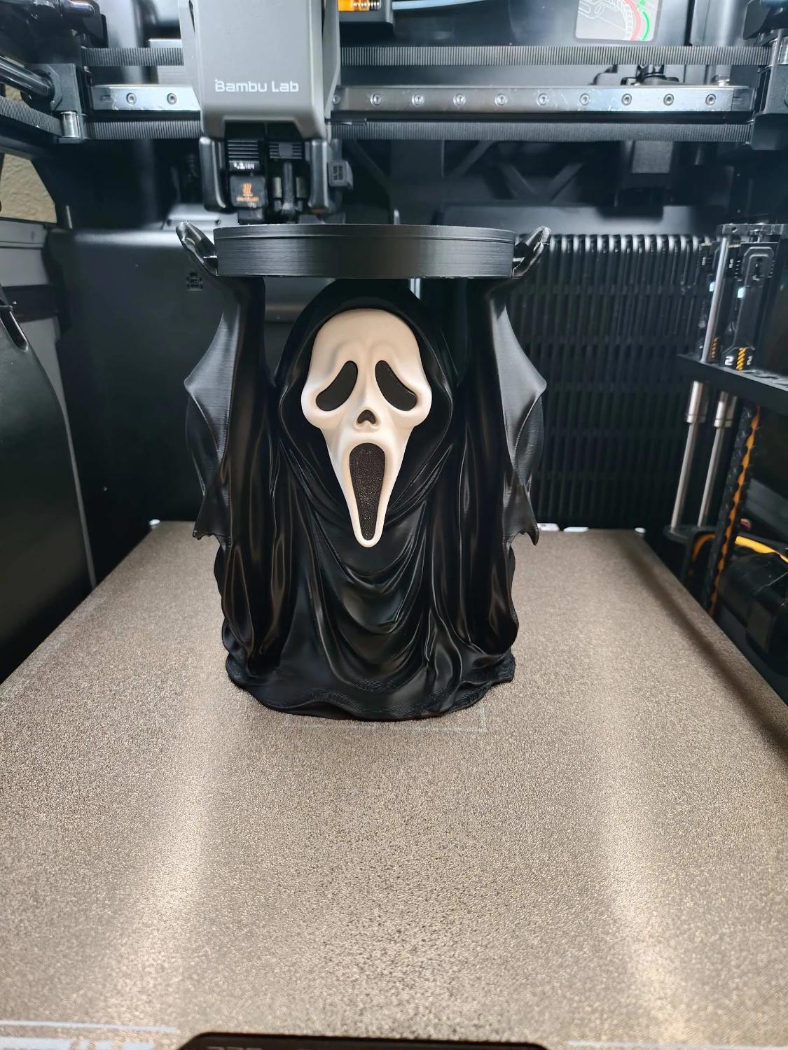 Ghostface on Bambu Lab printer